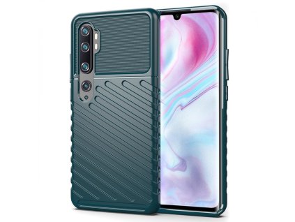 Pouzdro Thunder Case pro Xiaomi Mi Note 10 / Mi Note 10 Pro / Mi CC9 Pro zelené