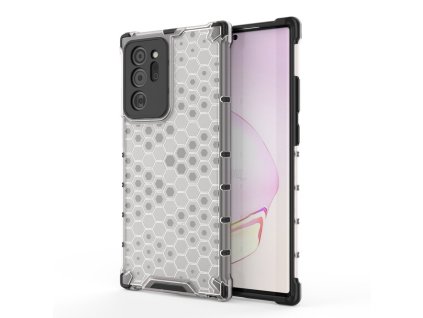HoneyComb Armor Case odolné pouzdro pro Samsung N980 Galaxy NOTE 20 clear white
