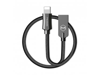 MCDODO CA-3921 USB kabel pro iPhone / Lightning 2,4A / 1,2m - černý