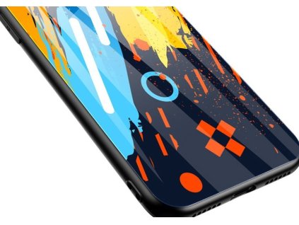 Pouzdro Color Glass pro Xiaomi RedMi Note 9 Pro / RedMi Note 9S (pattern 1)