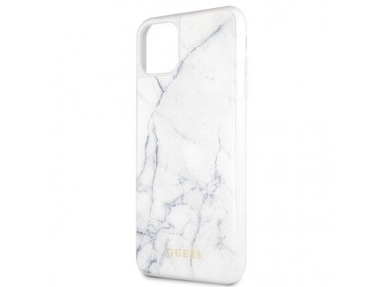 Guess kryt pro iPhone 11 PRO MAX bílý, GUHCN65HYMAWH