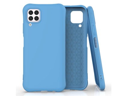 Pouzdro Soft Color Case pro Huawei P40 Lite / Nova 7i / Nova 6 SE modré