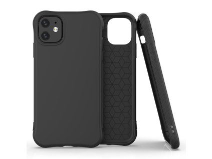 Soft Color Case silikonový kryt pro Apple iPhone 12 Mini, černá