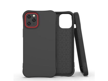 Soft Color Case silikonový kryt pro Apple iPhone 12, černá