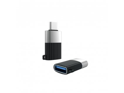 XO NB149-F adaptér USB na USB-C černý