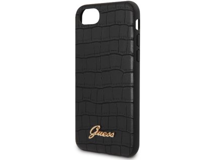 Guess kryt pro iPhone 7 / iPhone 8 (4,7") / SE 2020 černý, GUHCI8PCUMLCRBK
