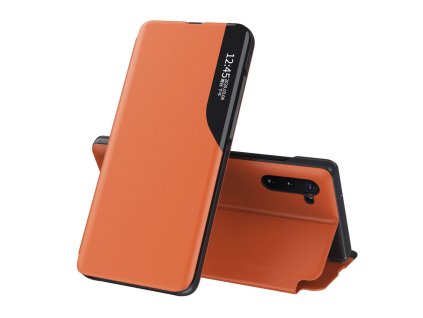 Pouzdro ECO Leather View pro Samsung N970 Galaxy NOTE 10 oranžové