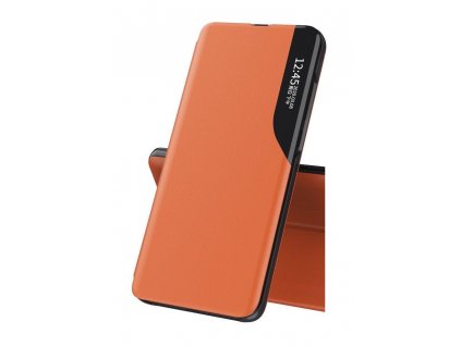 Pouzdro ECO Leather View pro Xiaomi RedMi NOTE 9 PRO / NOTE 9S oranžové
