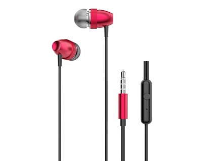 Dudao X2Pro handsfree sluchátka iOS / Android - univerzální 3,5mm jack červené