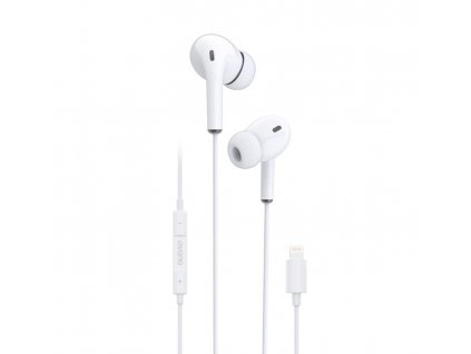 Dudao X14L sluchátka s ovládáním EarPods pro iPhone 7 / 8 / X / Xs / Lightning konektor