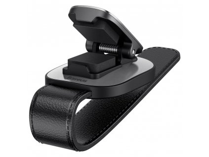 BASEUS ACYJN-B0S klip do auta na brýle / doklady stříbrný