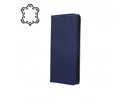 Pouzdro Smart PRO, kožené iPhone 12 PRO MAX (6,7") modré