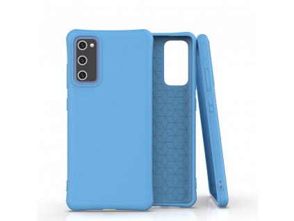 Pouzdro Soft Color Case pro Samsung Galaxy S20 FE / S20 Lite / S20 FE 5G modré