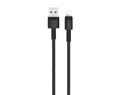 XO NB-Q166 USB kabel - iPhone lightning 1m / 5A černý