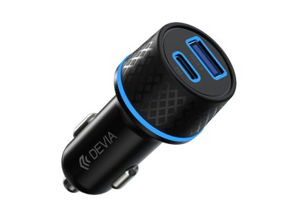 Devia Extreme nabíječka do auta PD + QC 3.0 / 45W černá