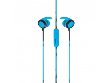 SETTY SPORT stereo headset sluchátka 3,5mm jack modré