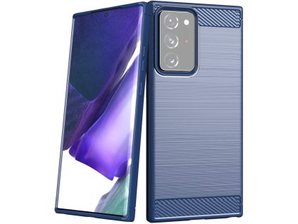 Pouzdro Carbon Case pro Samsung N985 Galaxy Note 20 Ultra modré