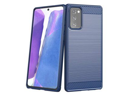 Carbon Case pouzdro / kryt pro Samsung Galaxy NOTE 20, modrá