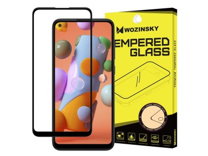 Wozinsky Full Glue tvrzené sklo Samsung Galaxy A11 / M11 černé 9111201922761