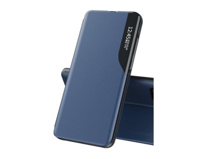 Pouzdro ECO Leather View pro Samsung Galaxy A52 4G / A52 5G modré