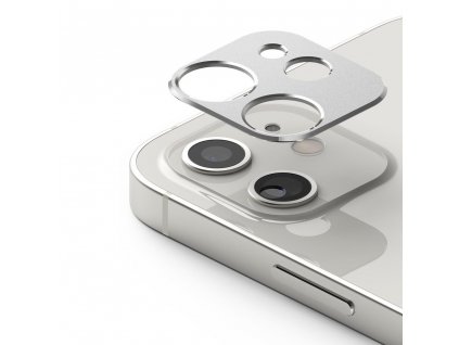 Ringke super durable ochrana na zadní kameru / sklíčko pro Apple iPhone 12 (6,1") silver