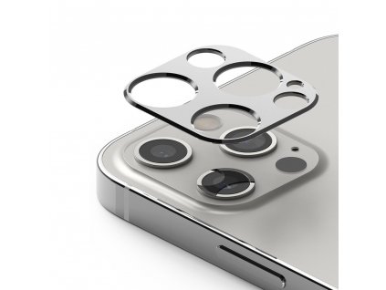 Ringke super durable ochrana na zadní kam. / sklíčko pro Apple iPhone 12 PRO (6,1") silver