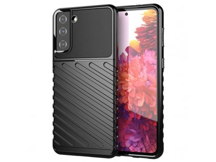 Pouzdro Thunder Case pro Samsung G991 Galaxy S21 (5G) černé
