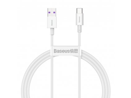 Baseus Superior CATYS-A02 USB kabel - USB-C / 2m / 6A / 66W bílý