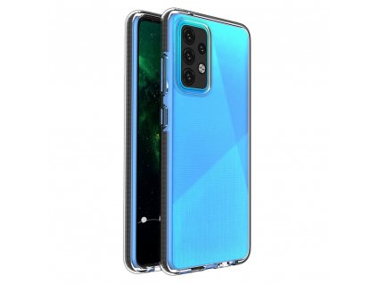Spring Case TPU pouzdro pro Samsung Galaxy A52 4G / A52 5G clear / black