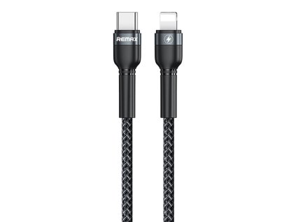 Remax RC-171 kabel USB-C PD / Apple Lightning 1m / 100W / 20V / 5A černý