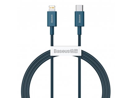Baseus Superior CATLYS-C03 kabel USB-C PD / Apple Lightning 20W / 2m / modrý