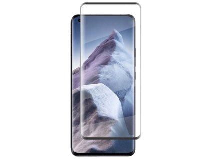9H / 5D ochranné tvrzené sklo pro Xiaomi Mi 11 PRO / Mi 11 Ultra černé 5900495928375