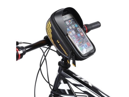 Wozinsky WBB18BK taška na kolo / řídítka / pouzdro na telefon černá