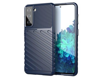 Pouzdro Thunder Case pro Samsung G990 Galaxy S21 FE modré