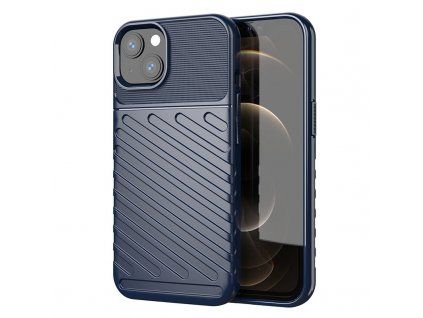 Thunder Case kryt pro Apple iPhone 13 Mini – odolné TPU pouzdro, modrá
