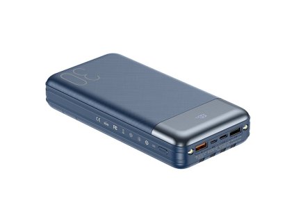 Remax RPP-199 PowerBanka 30000mAh / 22,5W / PD / QC / 2x USB modrá