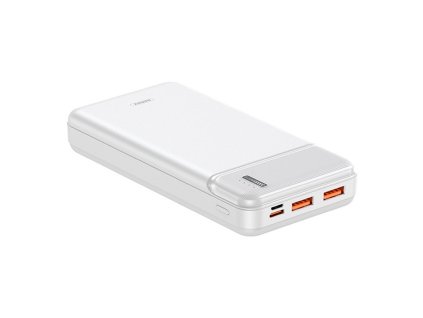 Remax RPP-238 PowerBanka 20000mAh / 22,5W / PD / QC / 2x USB bílá