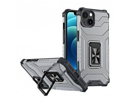 Crystal Ring Case pouzdro / kryt se stojánkem pro iPhone 13, černá
