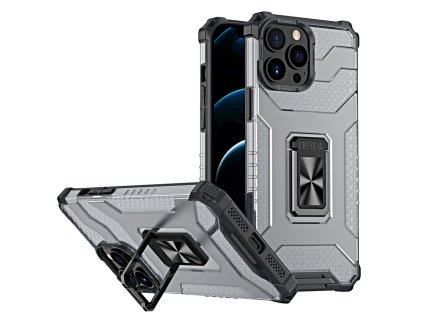 Crystal Ring Case pouzdro / kryt se stojánkem pro iPhone 13 PRO (6,1") černá