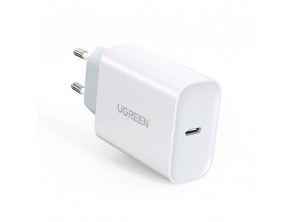 UGreen nabíječka s výstupem USB-C PD / 30W / QC 4.0 bílá