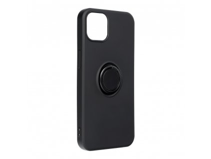 Silicone RING Case pouzdro 3v1 pro Apple iPhone 13 (6,1") černé