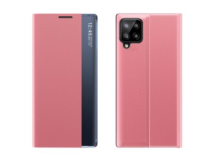 Pouzdro Sleep Case pro Samsung Galaxy A22 4G růžové