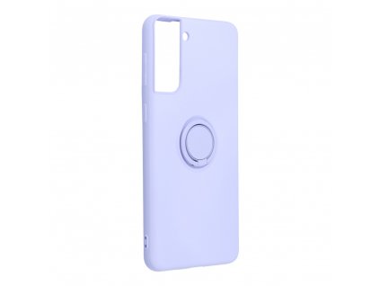 Silicone RING Case pouzdro 3v1 pro Samsung Galaxy S21 Plus violet