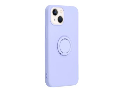 Silicone RING Case pouzdro 3v1 pro Apple iPhone 13 Mini (5,4") violet