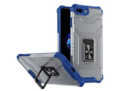 Crystal Ring Case pouzdro / kryt se stojánkem pro iPhone 7+ / 8+ (5,5") modrá