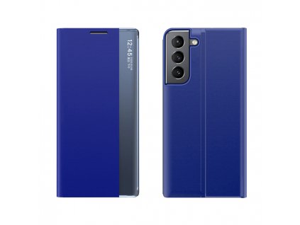 Pouzdro Sleep Case pro Samsung Galaxy S22 Plus modré