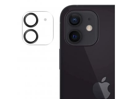 Joyroom Shining ochranné tvrzené sklo na kameru Apple iPhone 12 (6,1") / černé