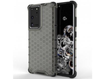HoneyComb Armor Case odolné pouzdro pro Samsung Galaxy S22 Ultra černé
