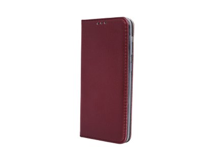 Pouzdro Smart Magnetic pro Xiaomi RedMi 10 5G burgundy