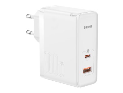 Baseus GaN5 Pro Fast Universal GaN USB nabíječka USB-C/ USB 100W/ PD3.0/ QC4.0 + / AFC / W